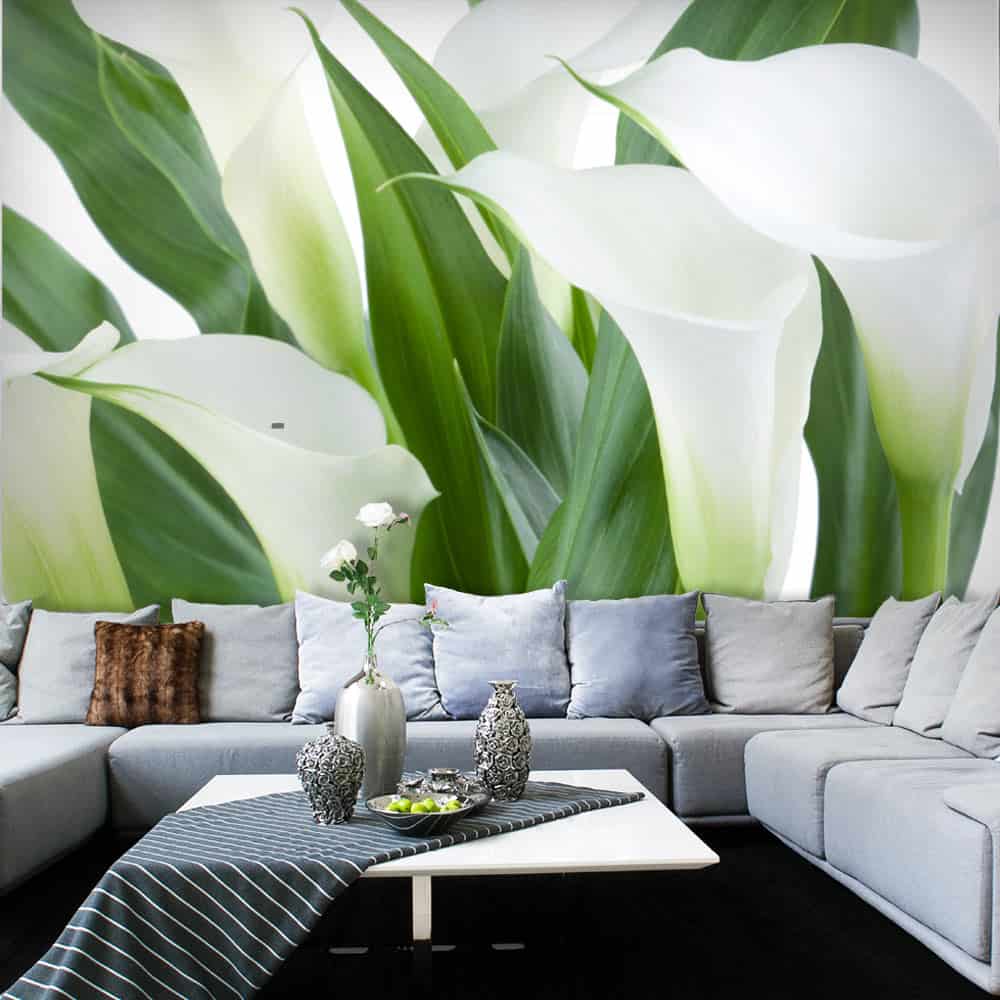 Fototapet Nærbillede af blomster