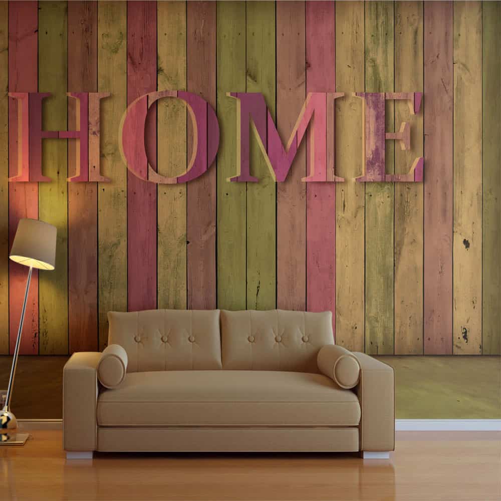 Fototapet House (pink)