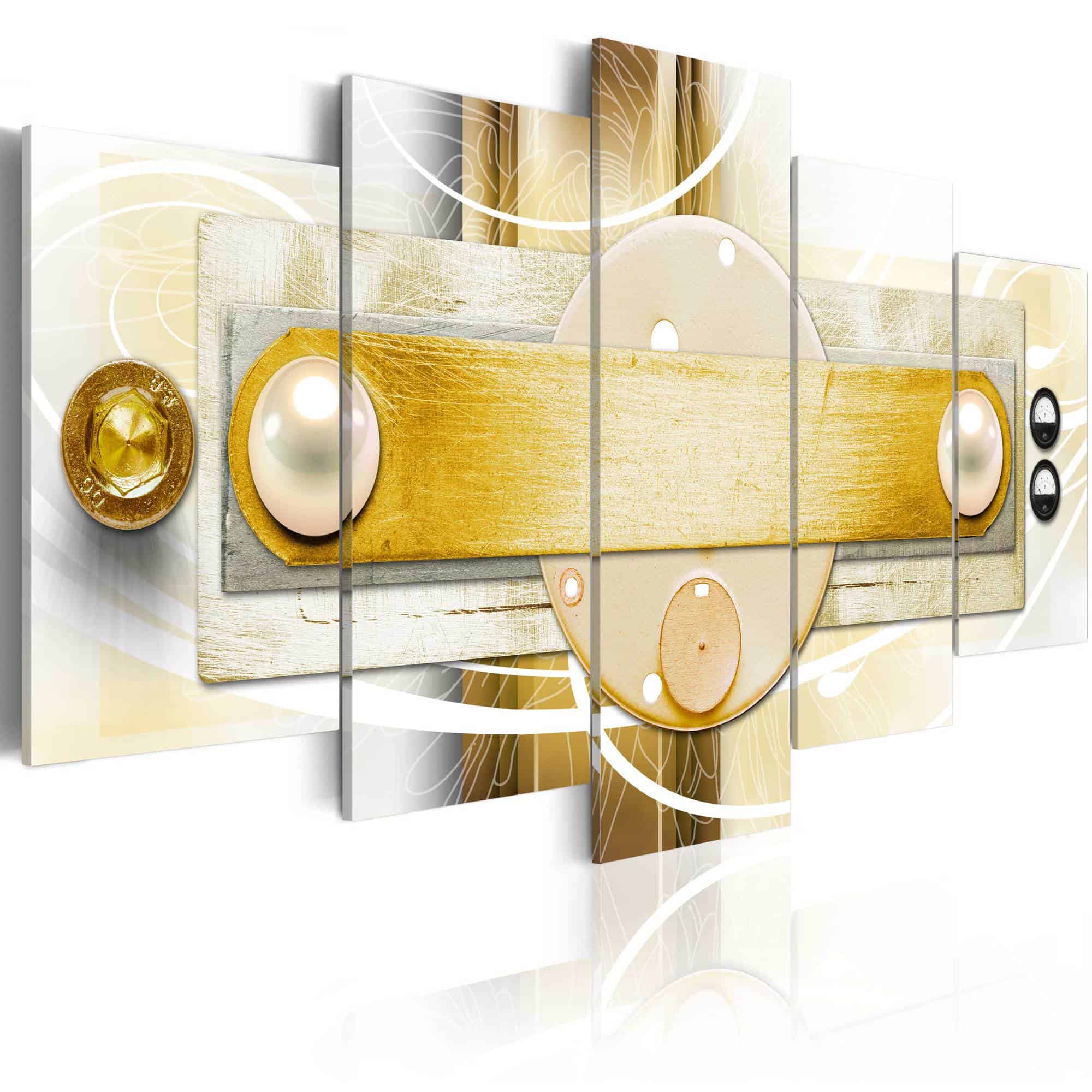 Lærredstryk Gold frigidity