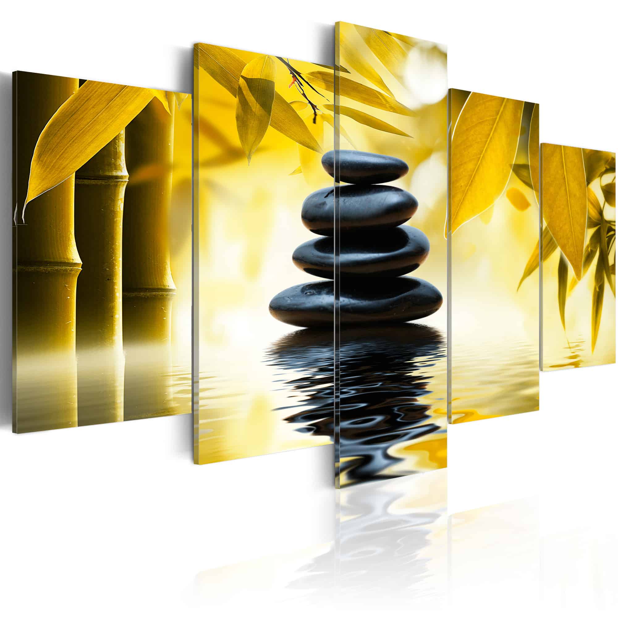 Lærredstryk Safflower relaxation