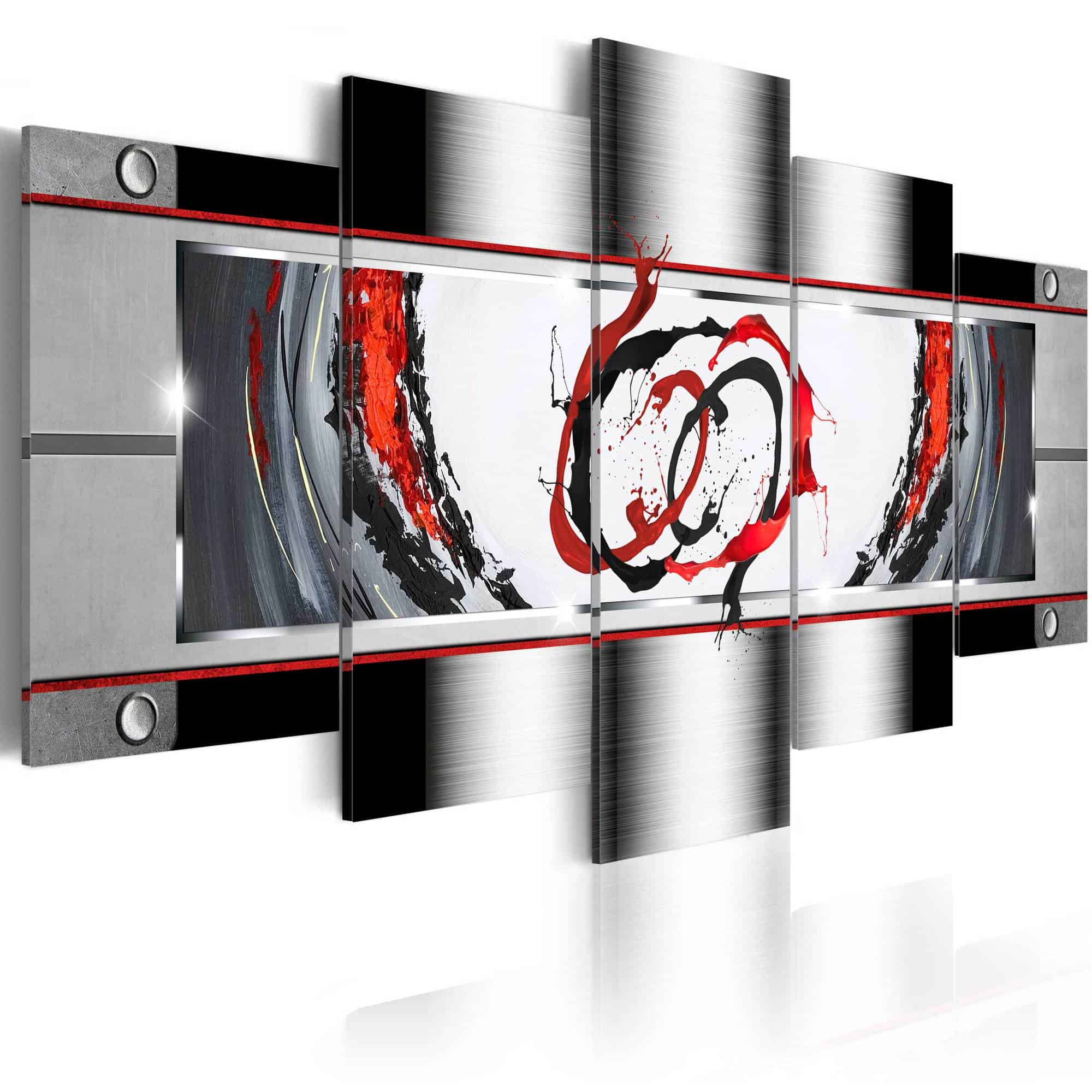 Lærredstryk Breath of platinum