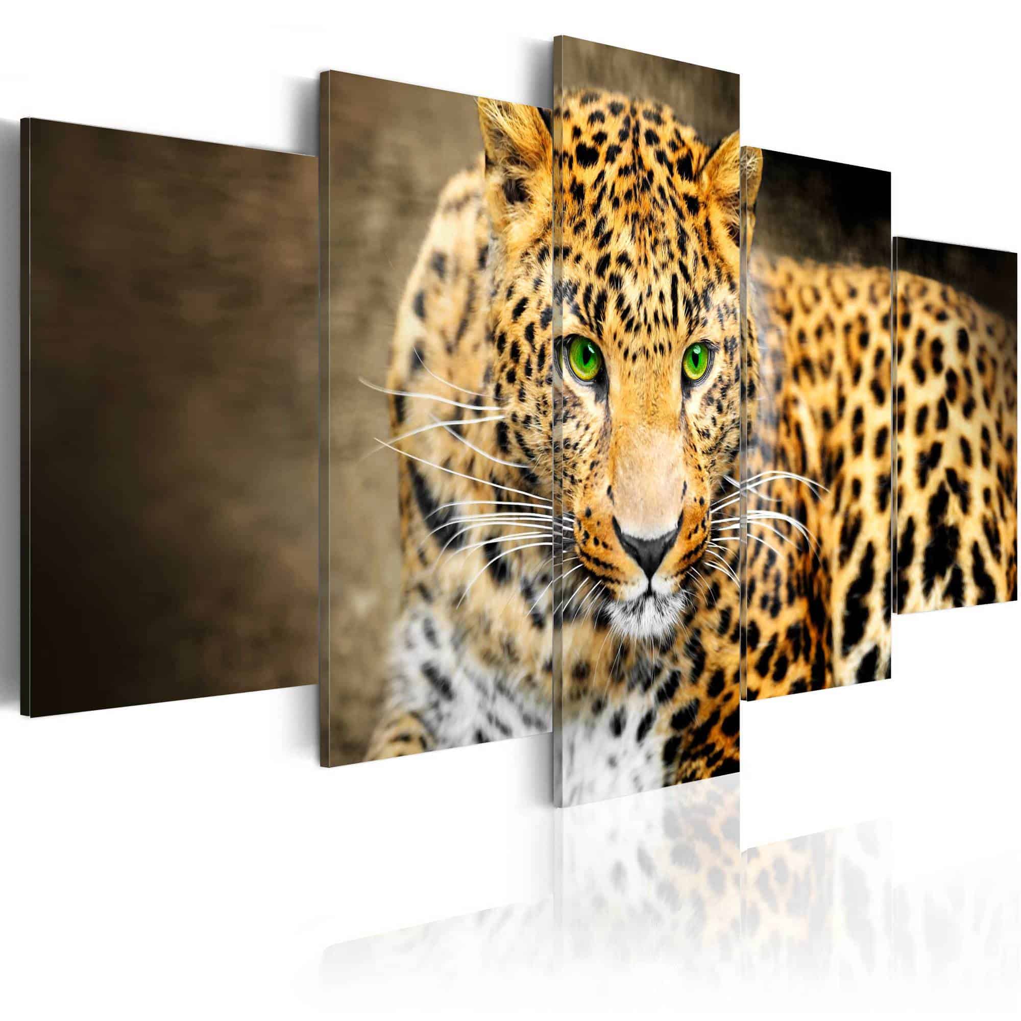 Lærredstryk Green-eyed