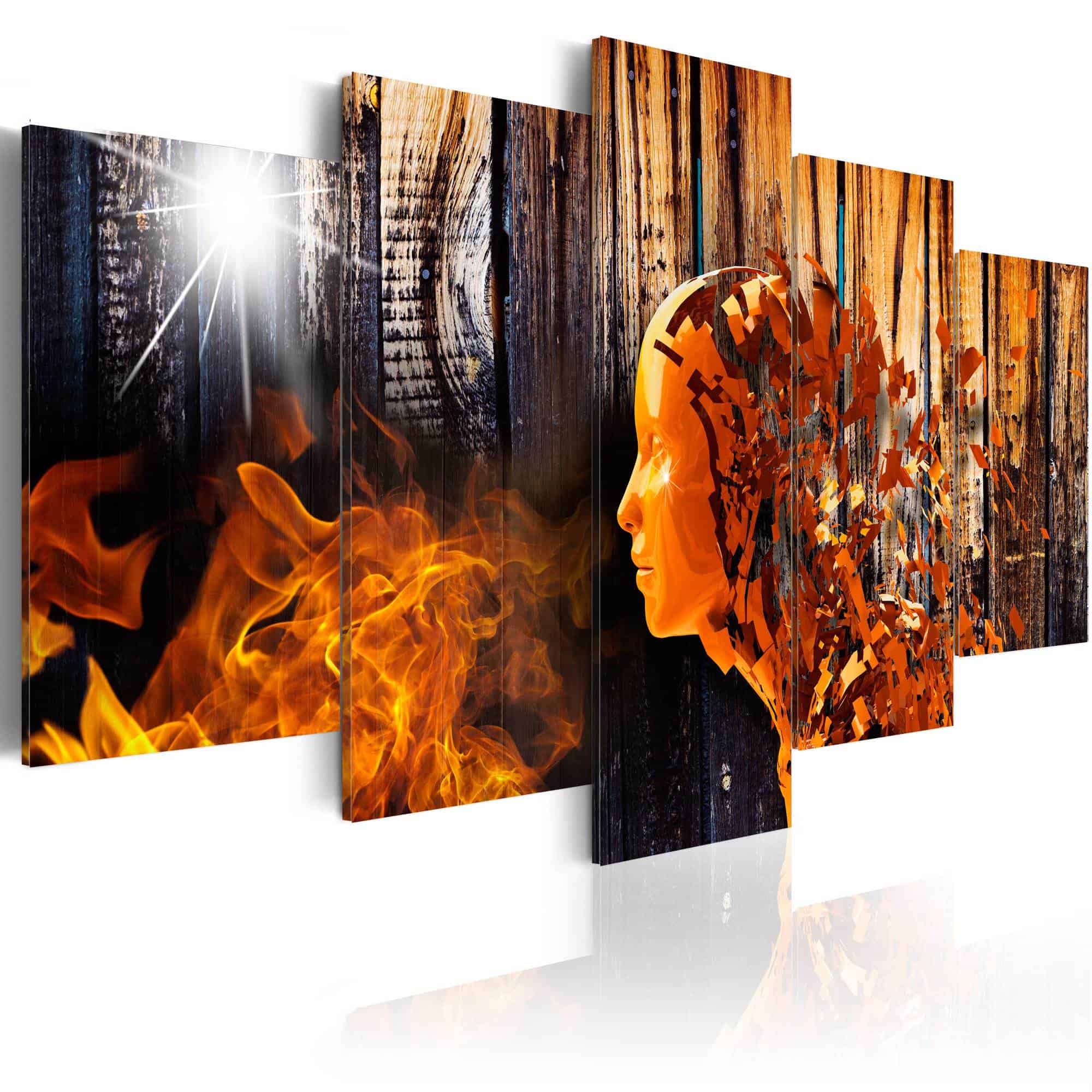 Lærredstryk Million thoughts