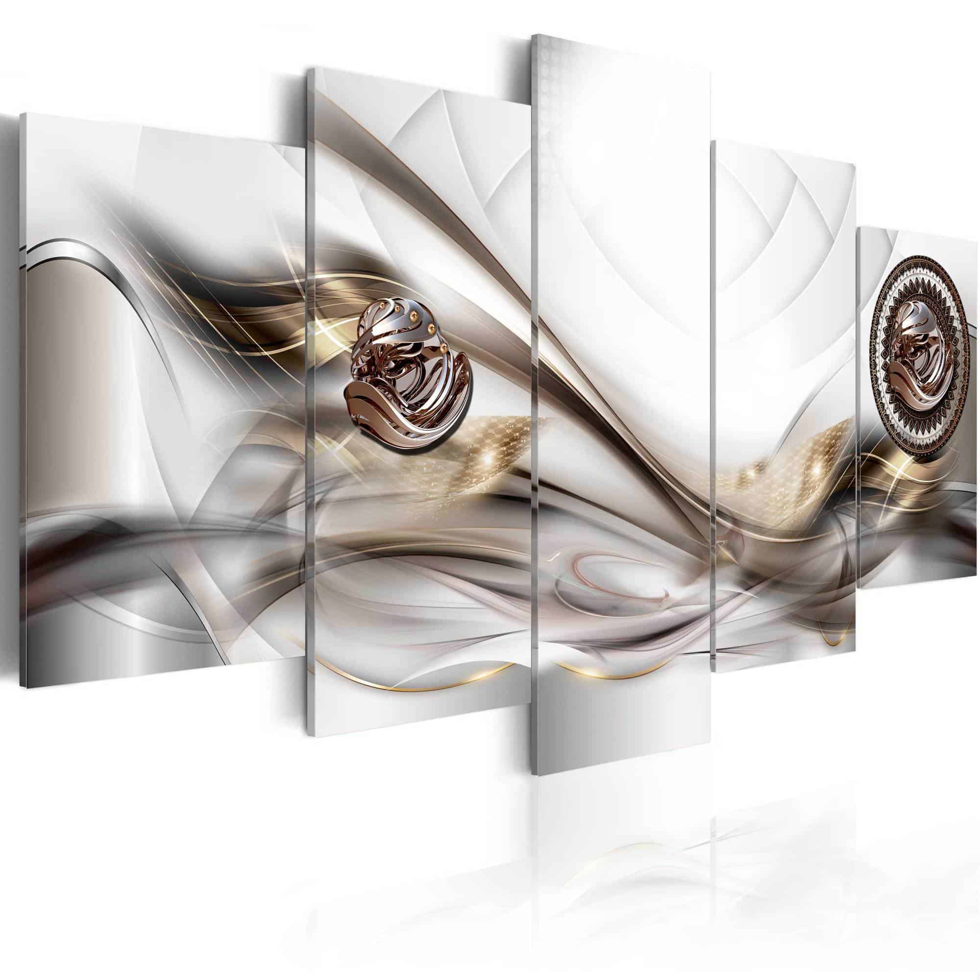 Lærredstryk Amber marina