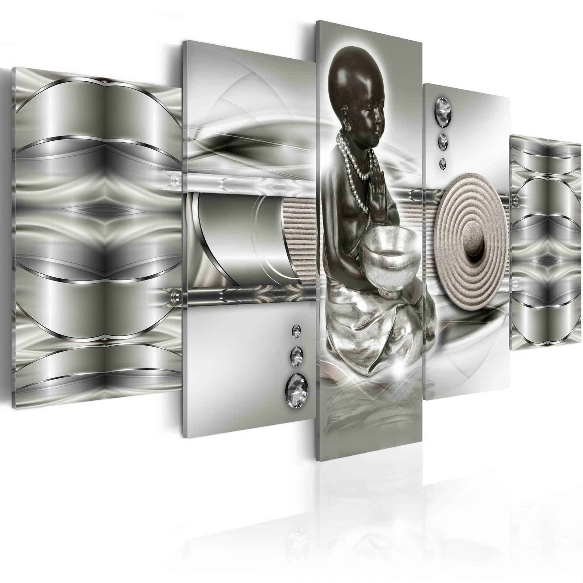 Lærredstryk Abstract Zen