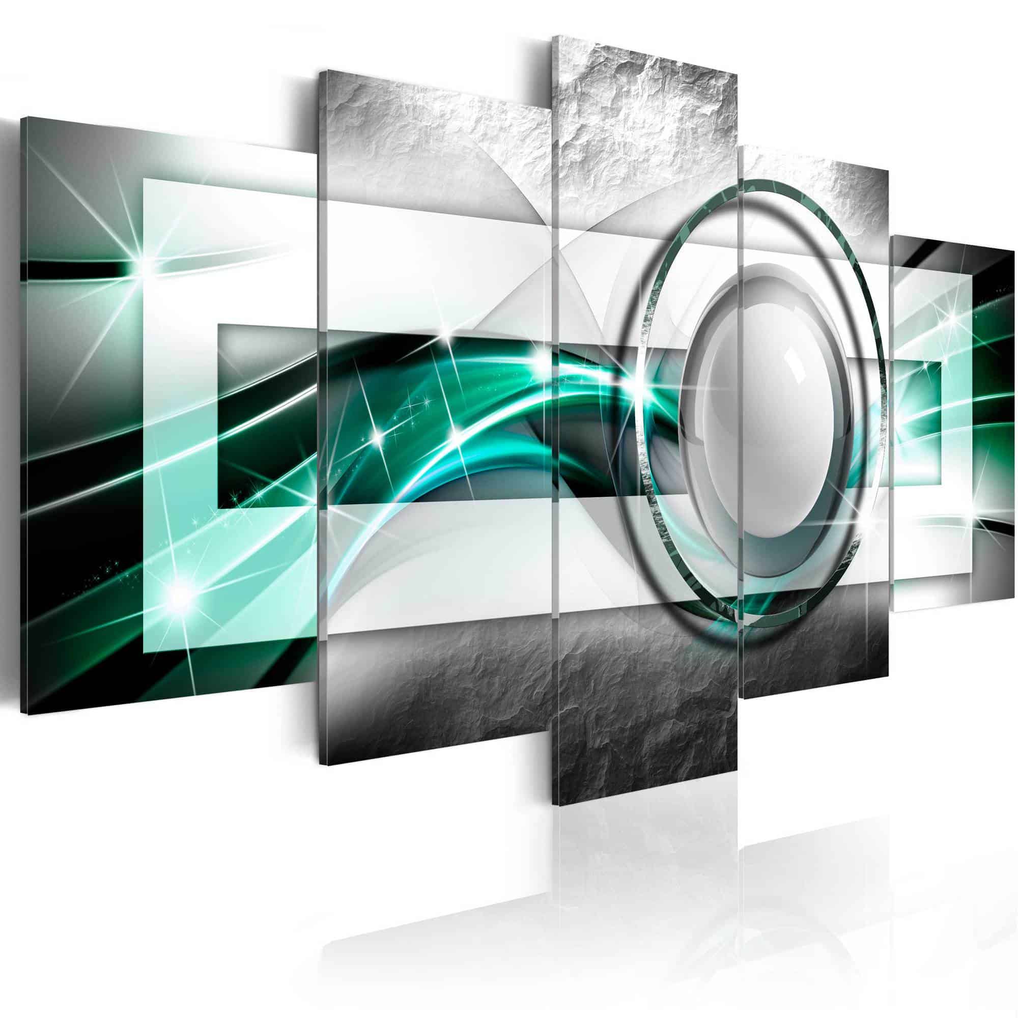 Lærredstryk Green Look