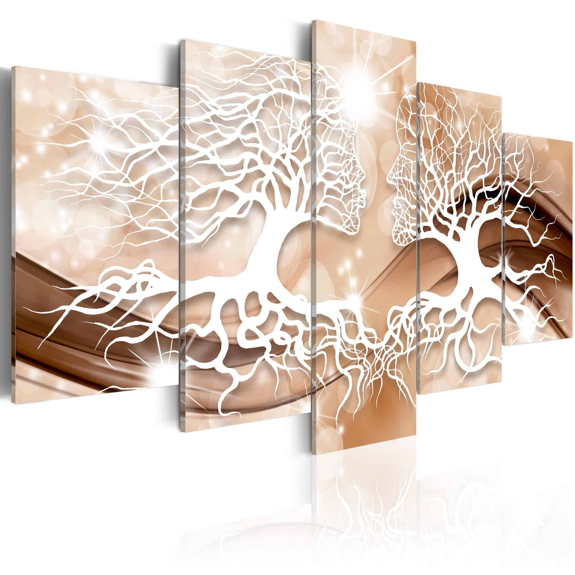 Lærredstryk Kiss in the Sun