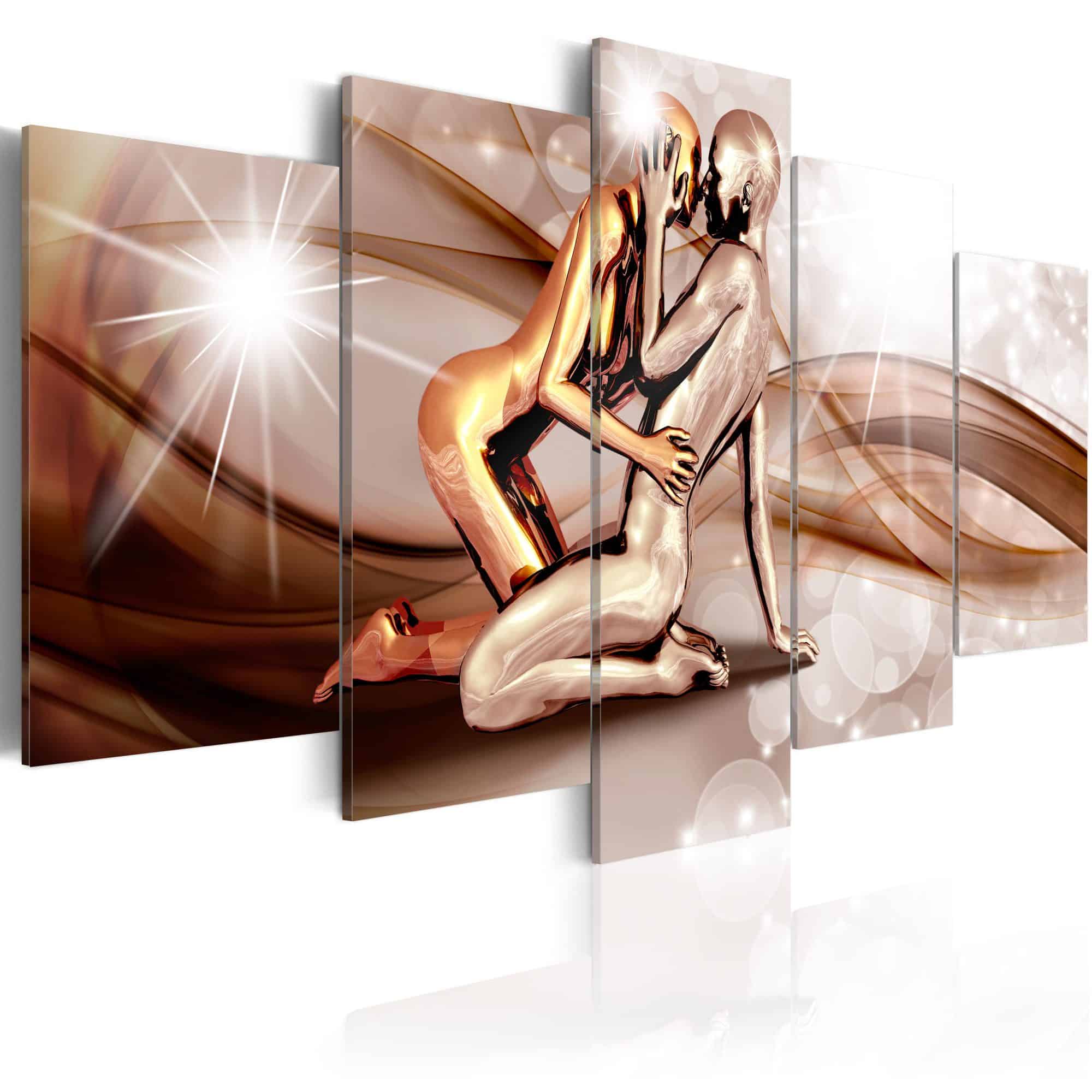 Lærredstryk Waves of Love