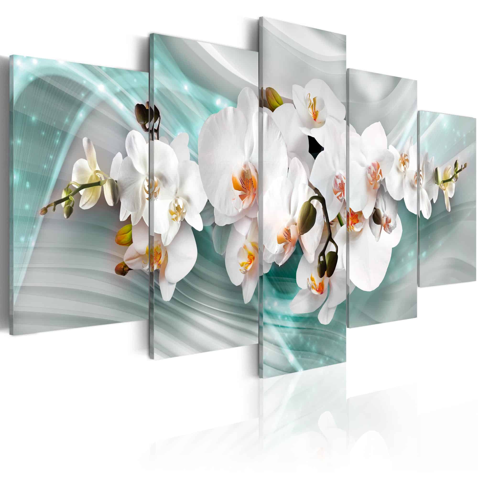 Lærredstryk Blue Trail