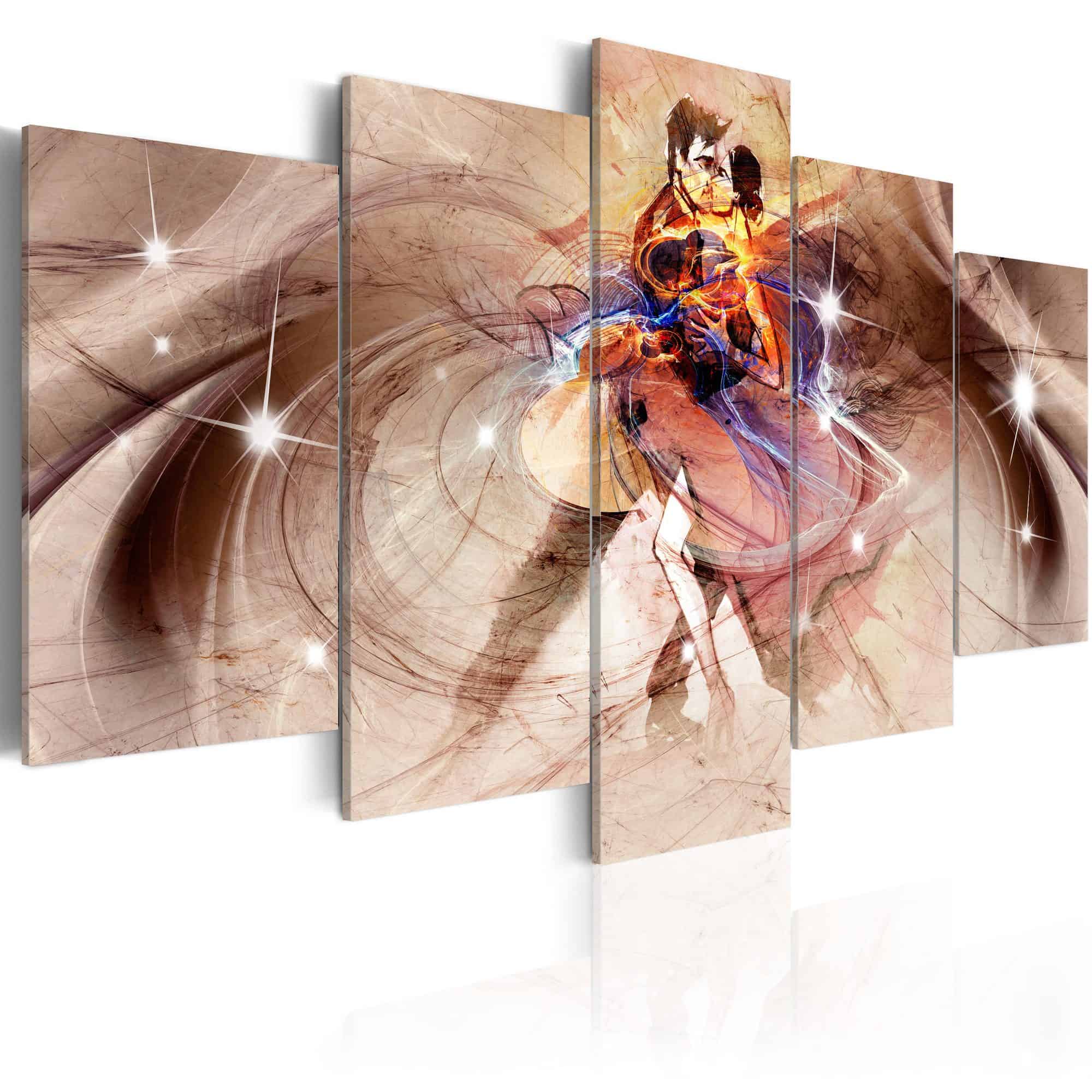 Lærredstryk Lovers of the Time