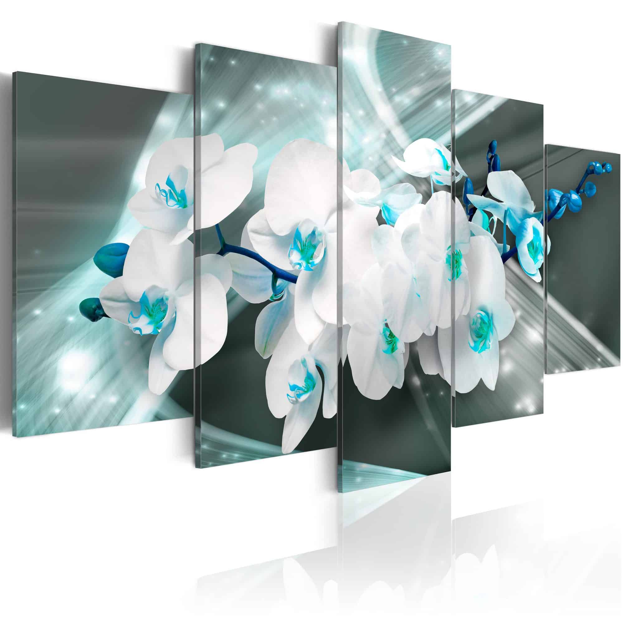 Lærredstryk Blue Poetry