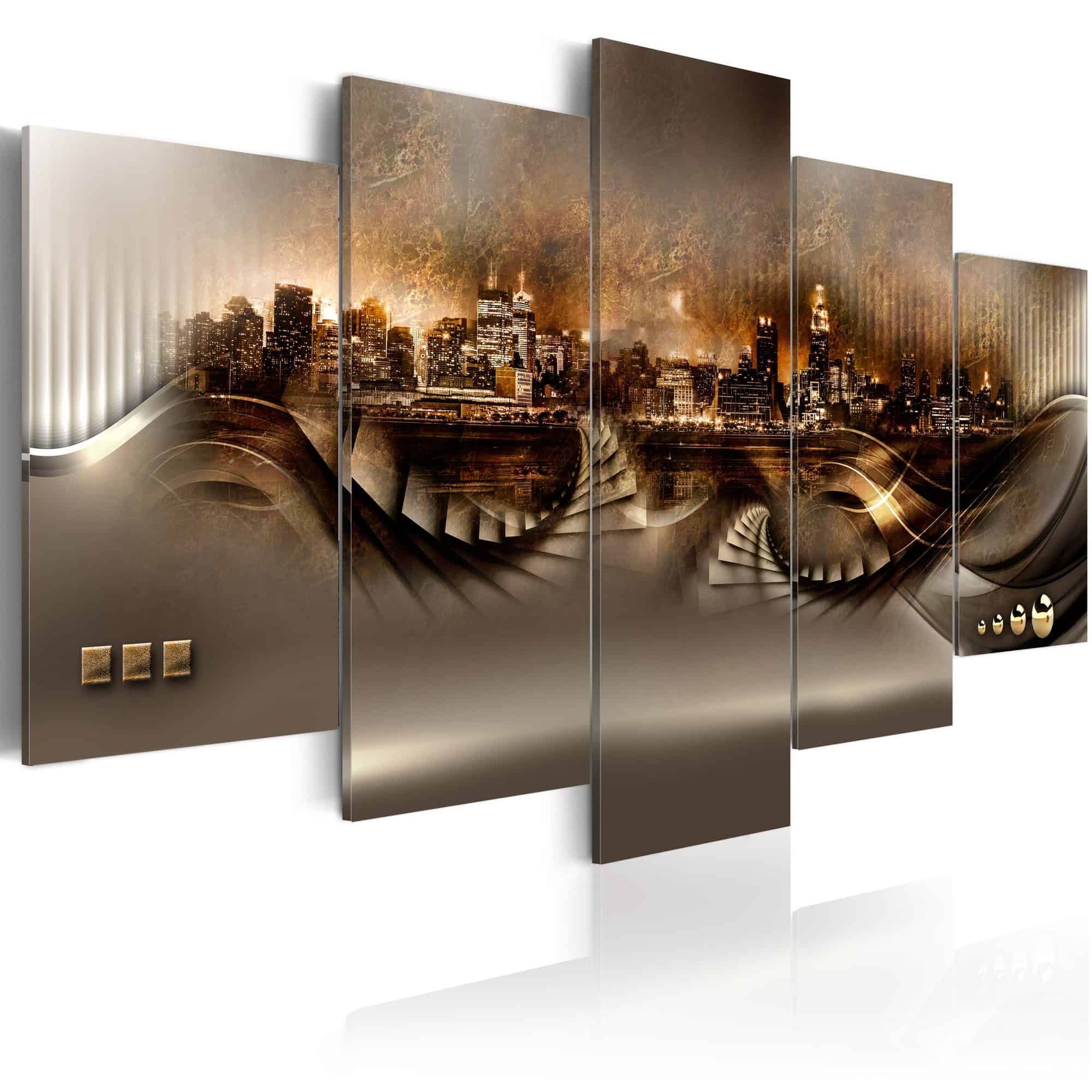 Lærredstryk Lost City