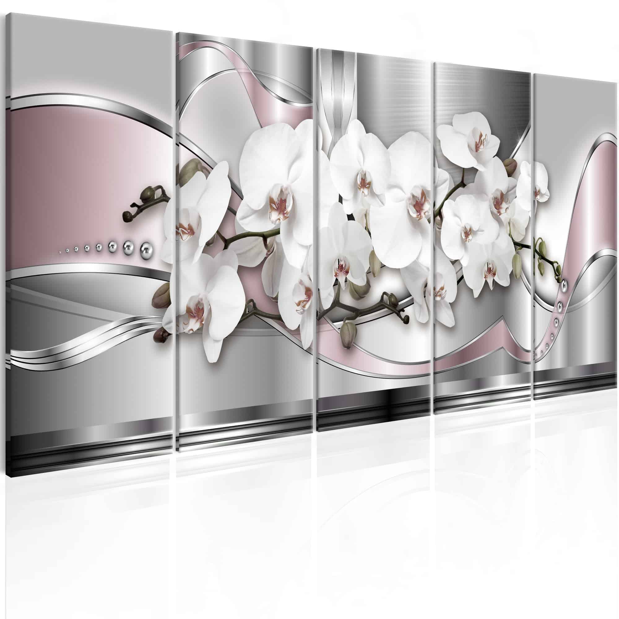 Lærredstryk Floral Road