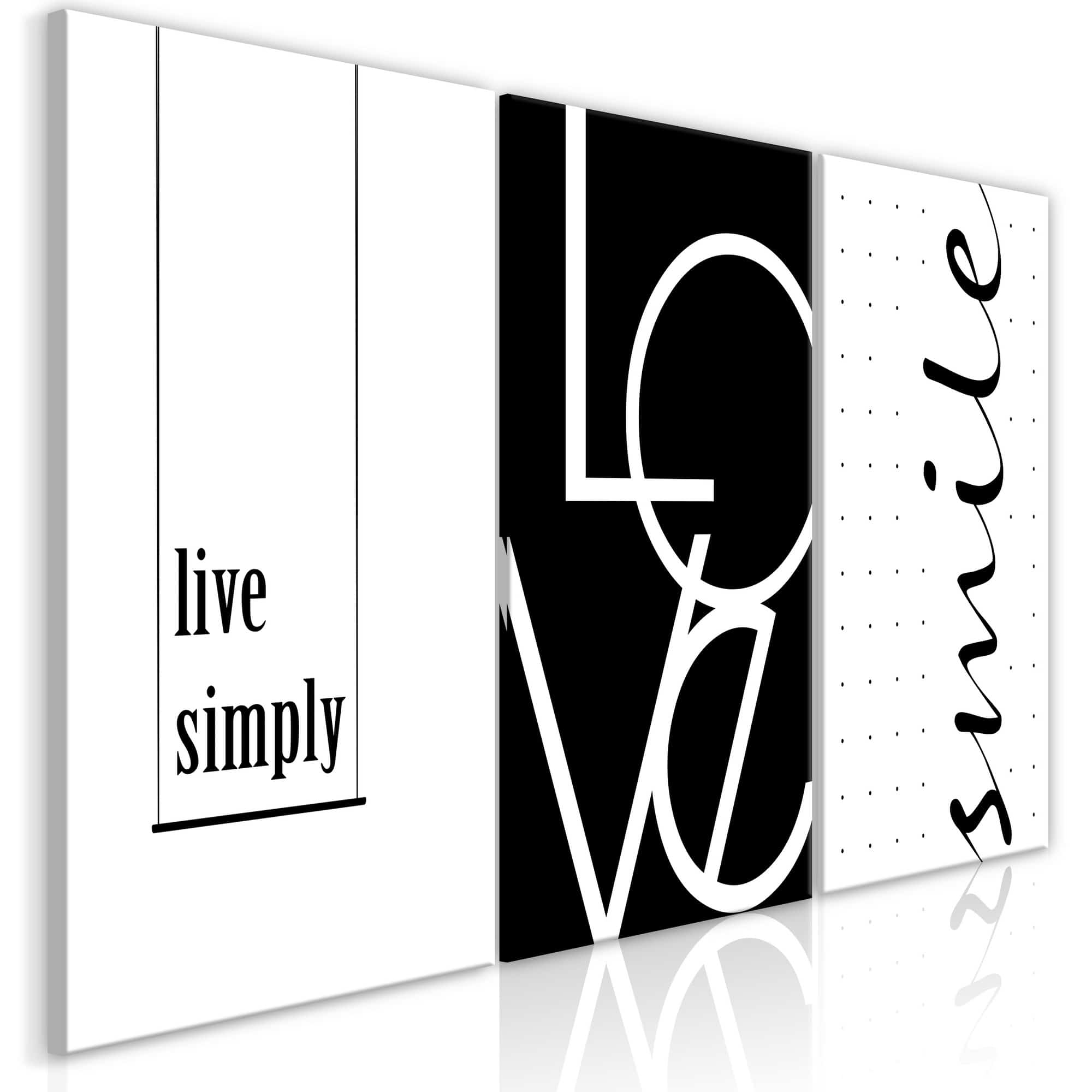 Lærredstryk A Bit of Motivation (3 dele)