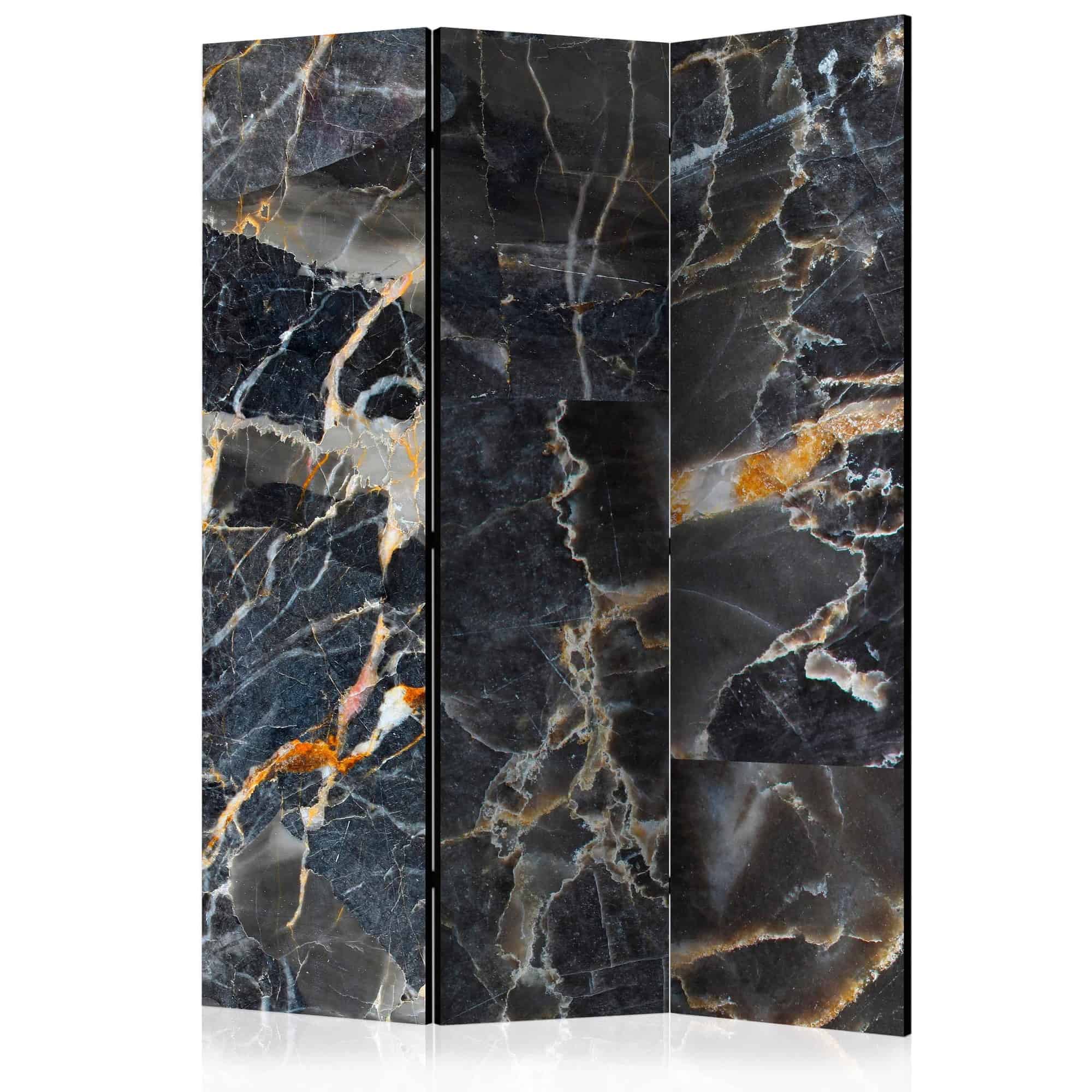 Skærmvæg Black Marble