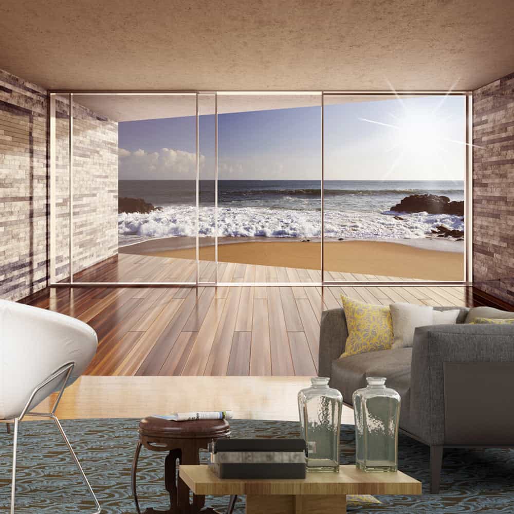 Fototapet Meeting at the Sea