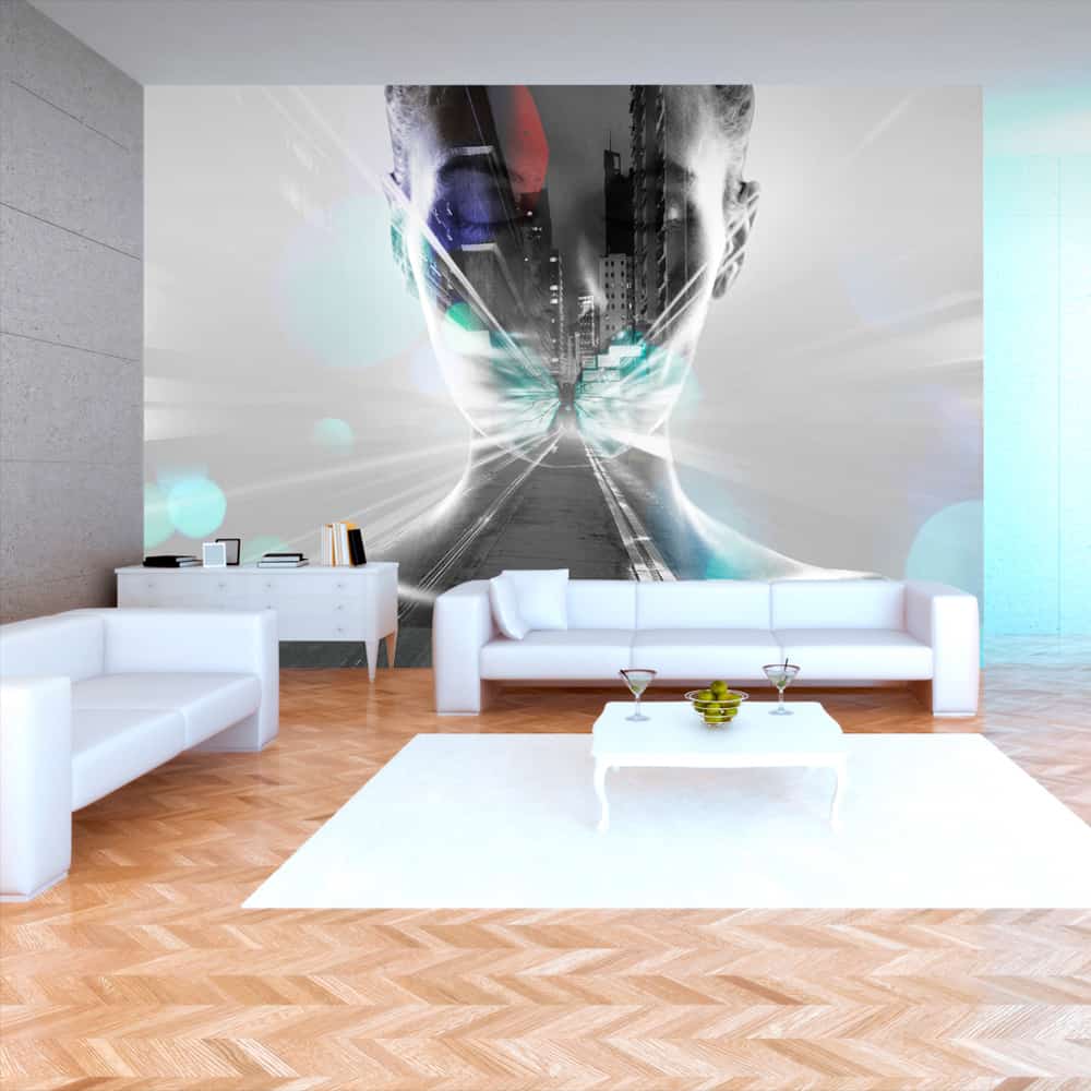 Fototapet City woman