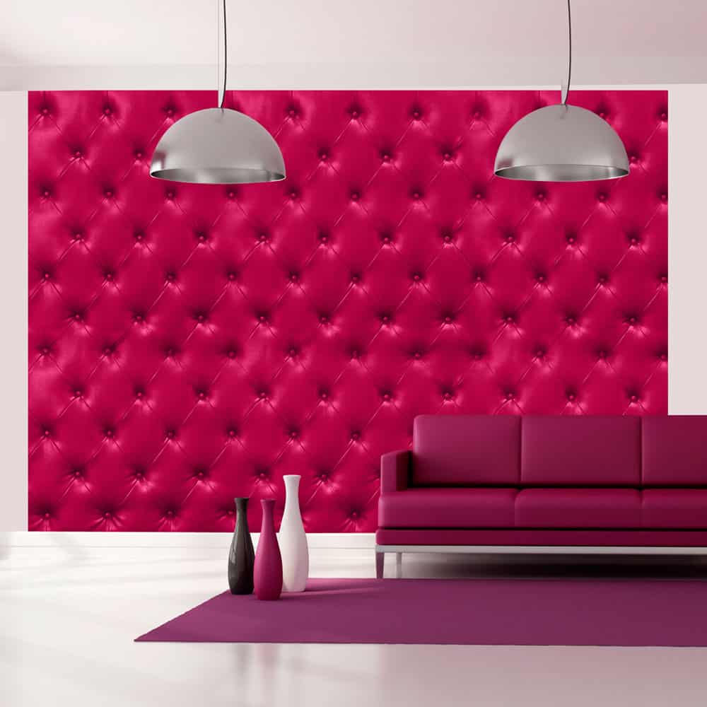 Fototapet Fuchsia rhombuses