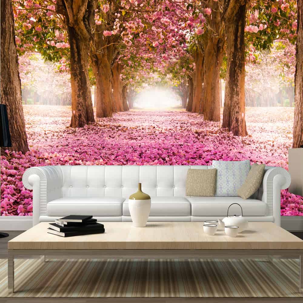 Fototapet Pink grove