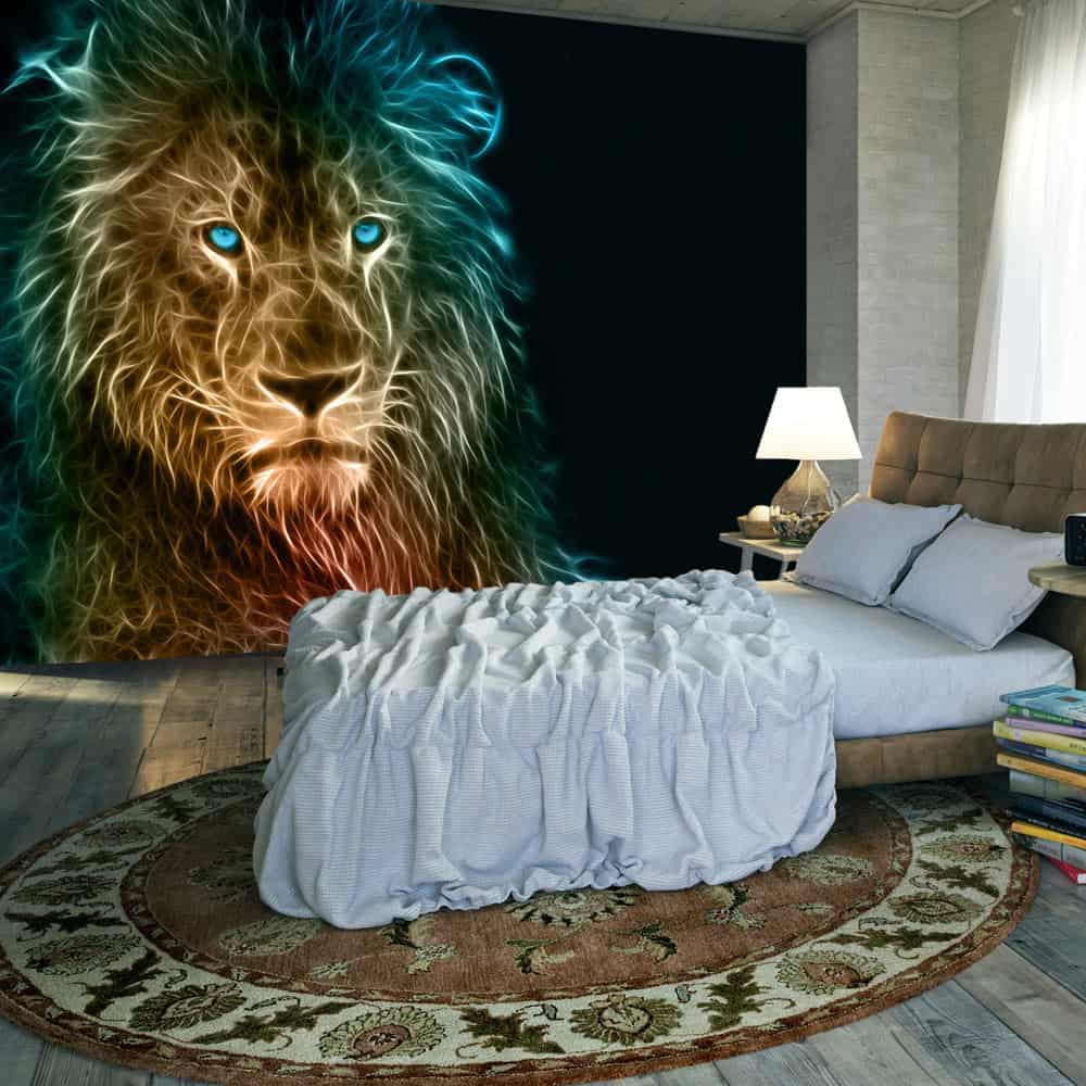 Fototapet Abstract lion