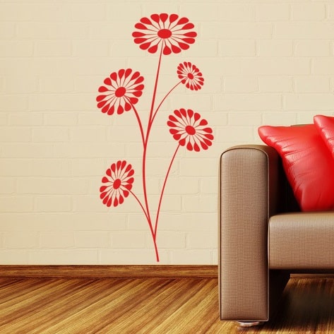 Wallsticker Margueritter