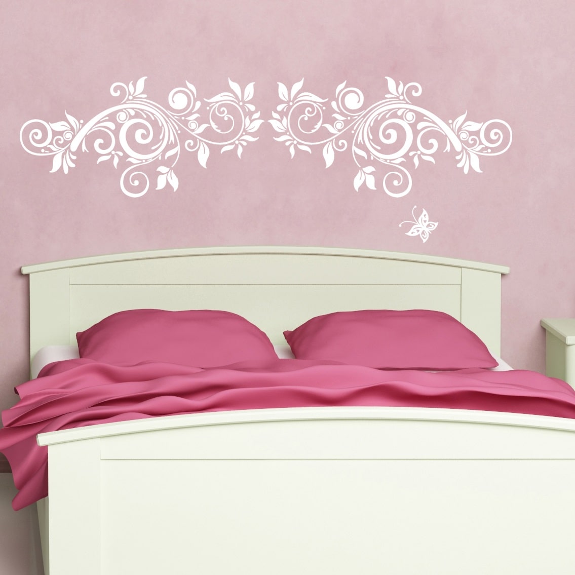 Wallsticker Blomsterranke