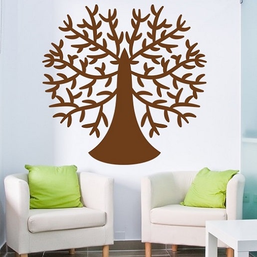 Wallsticker Cirkeltræ