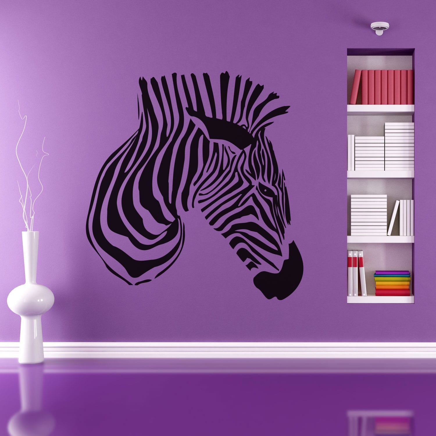 Wallsticker Cool Zebra