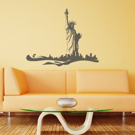 Wallsticker Frihedsgudinden