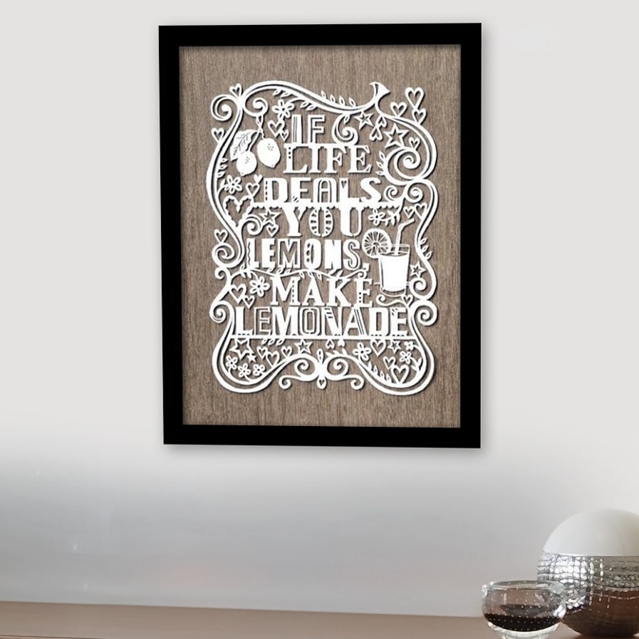 Plakat If Life deals you Lemons