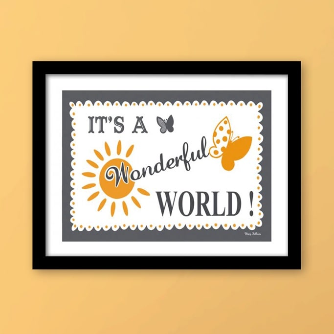 Plakat It's a Wonderful World!