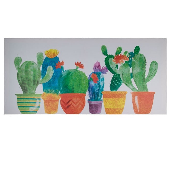Træskilt Kaktusser