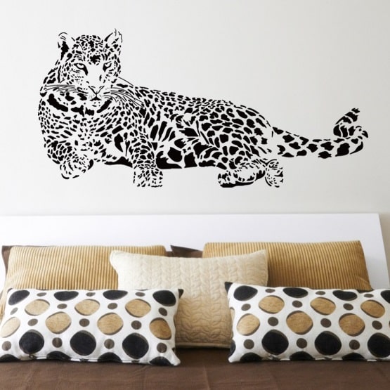 Wallsticker Leopard