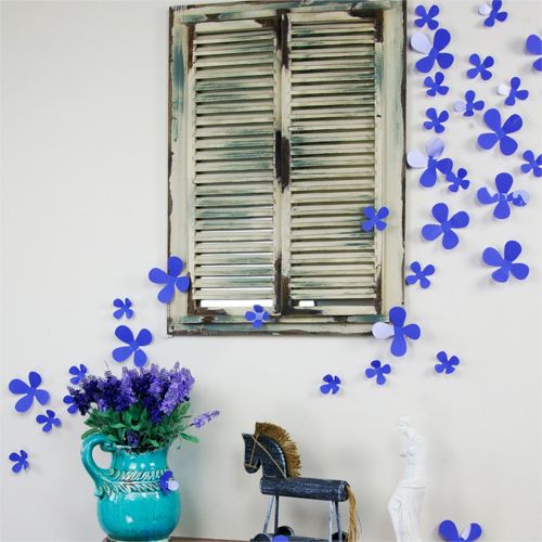 Wallsticker 3D Blomster - Flere farver