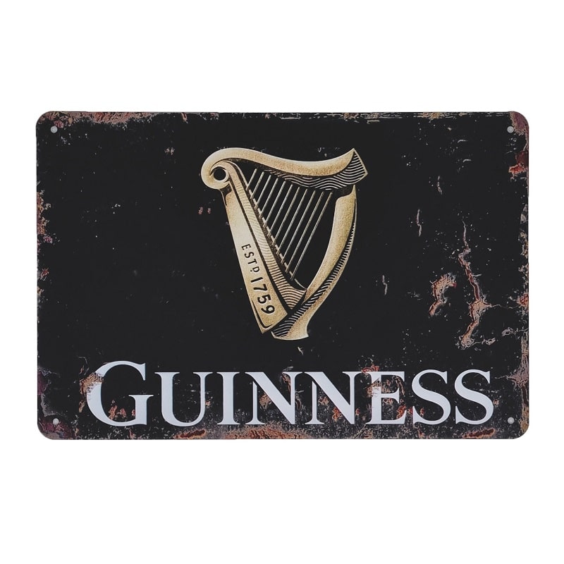 Emaljeskilt Guinness