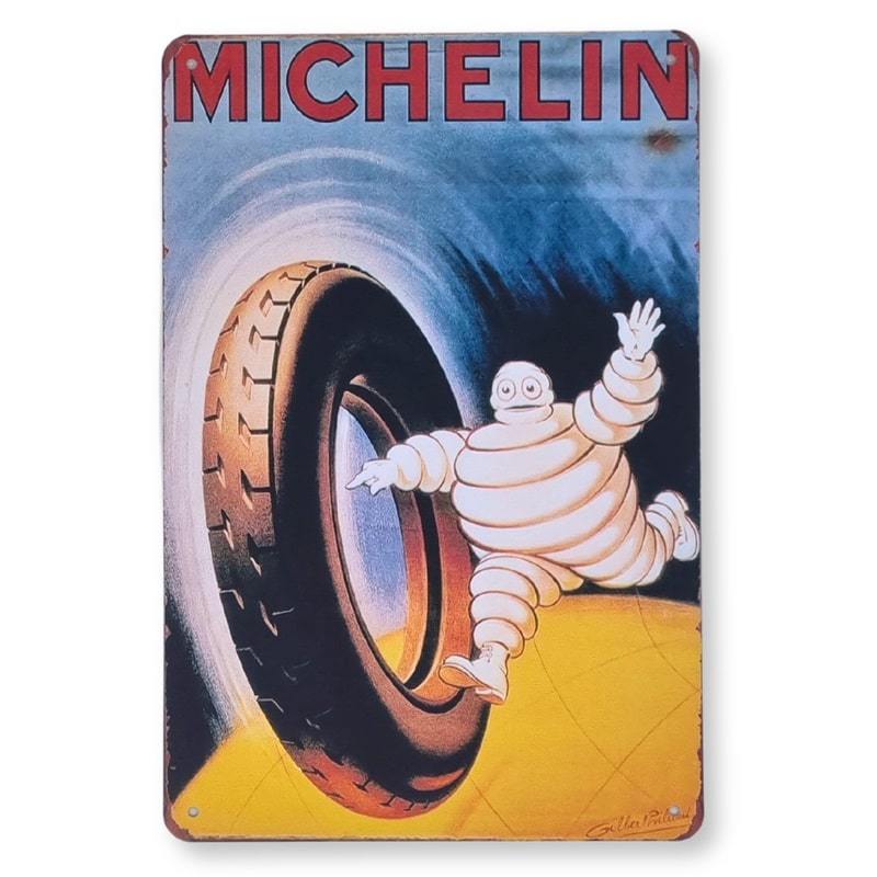 Emaljeskilt Michelin