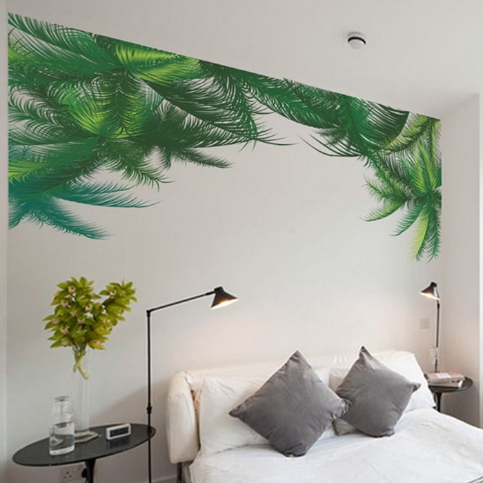Wallsticker Palmeblade