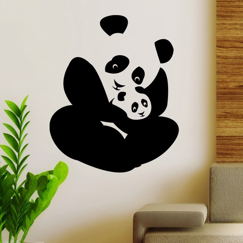 Wallsticker Panda