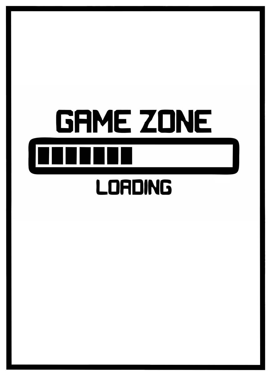 Plakat Game Zone - loading