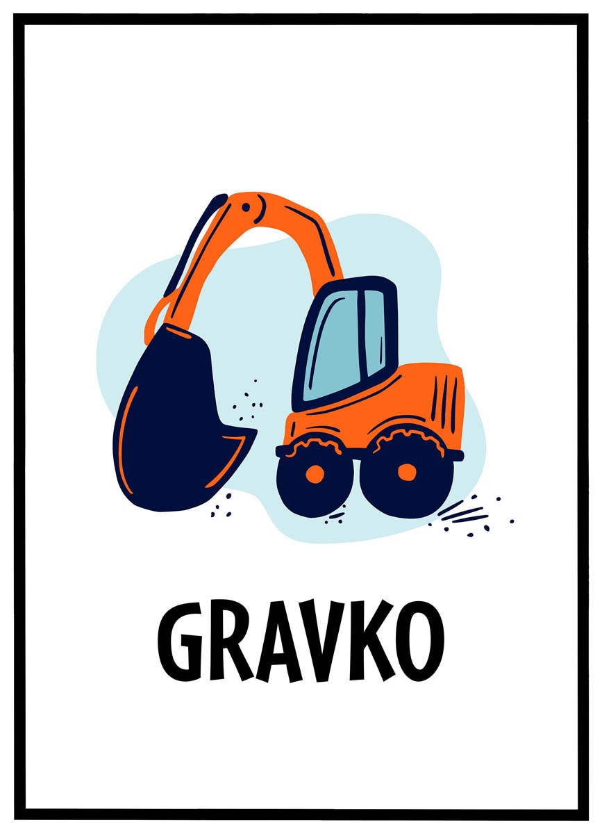 Plakat Gravko