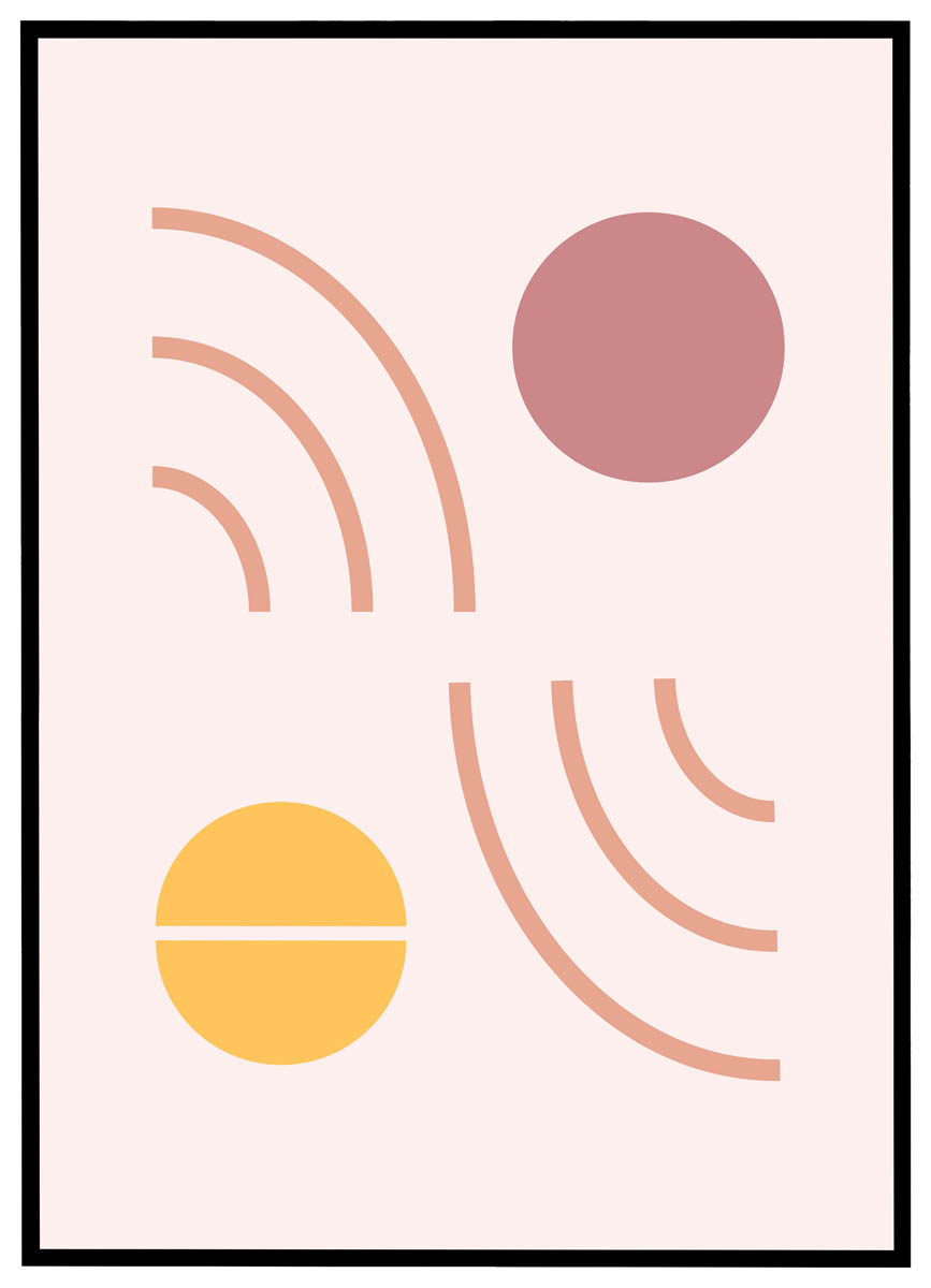 Plakat Vintage komposition #3