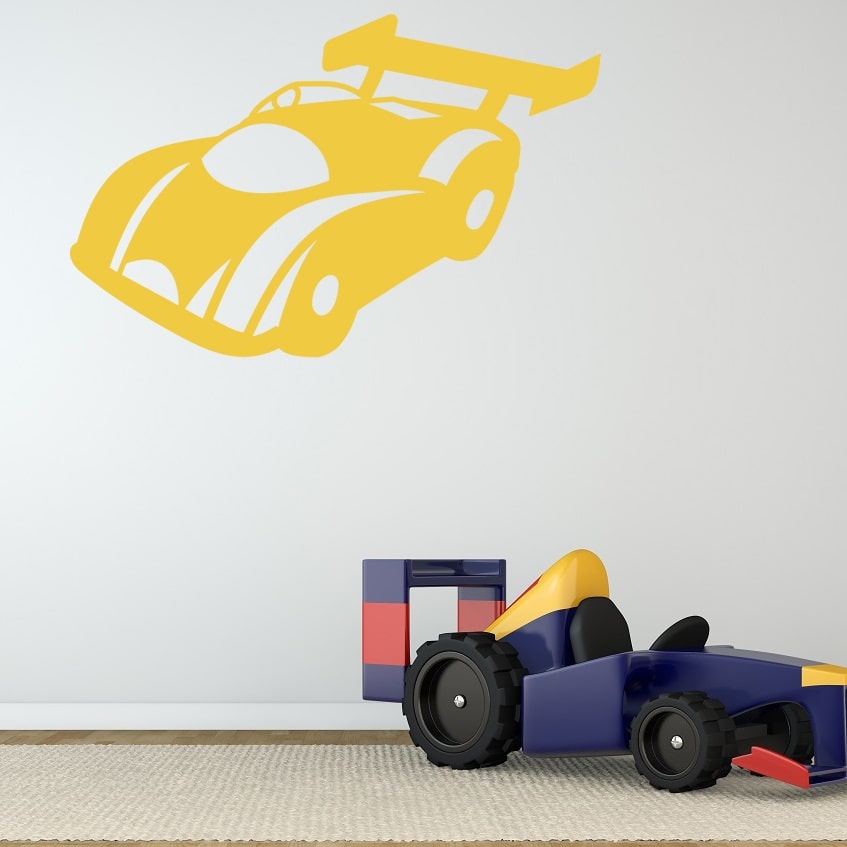Wallsticker Formel 1 Bil
