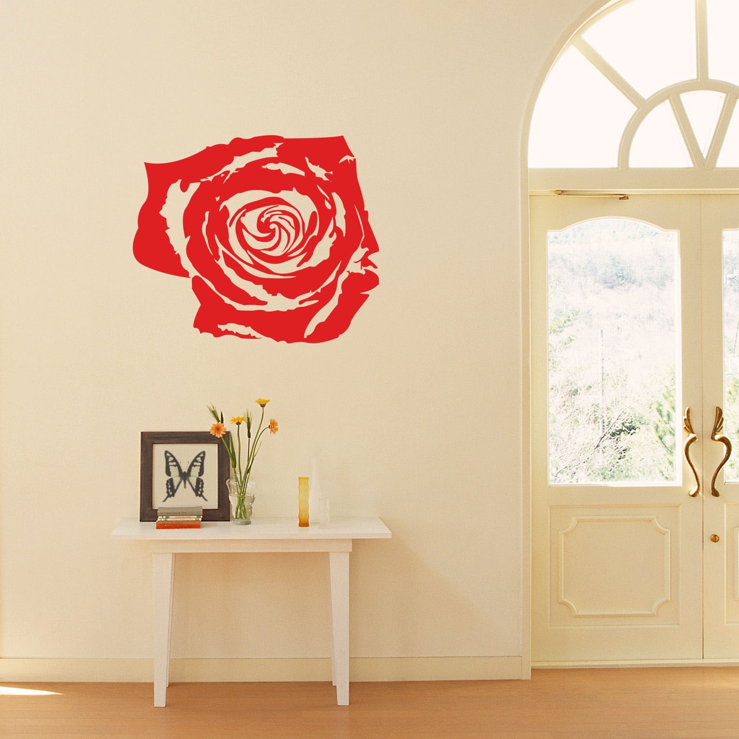 Wallsticker Smuk Rose