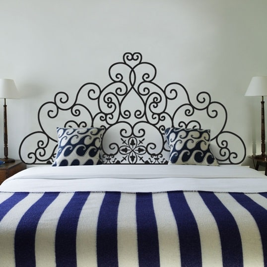 Wallsticker Sengegavl