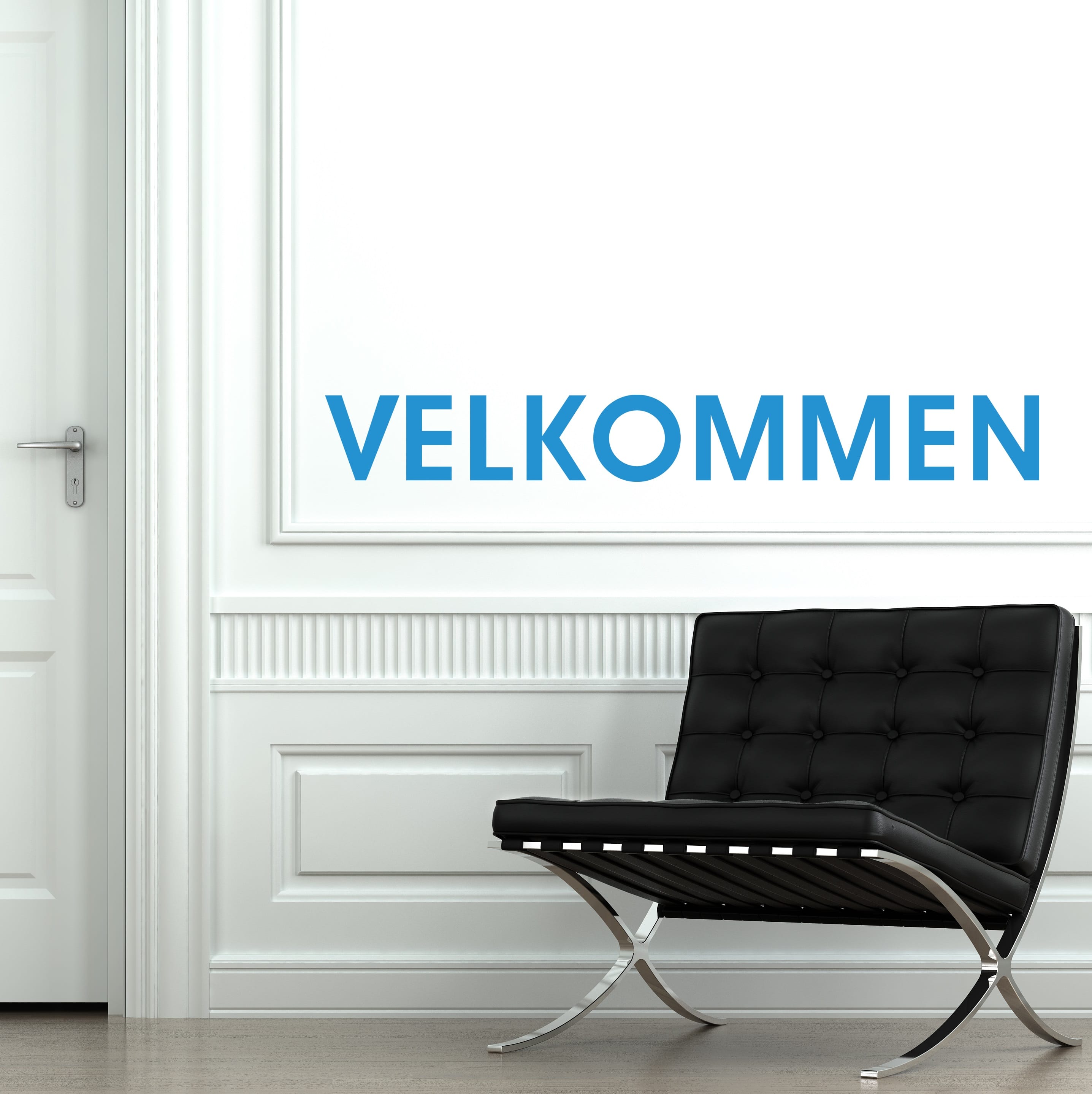 Wallsticker Velkommen