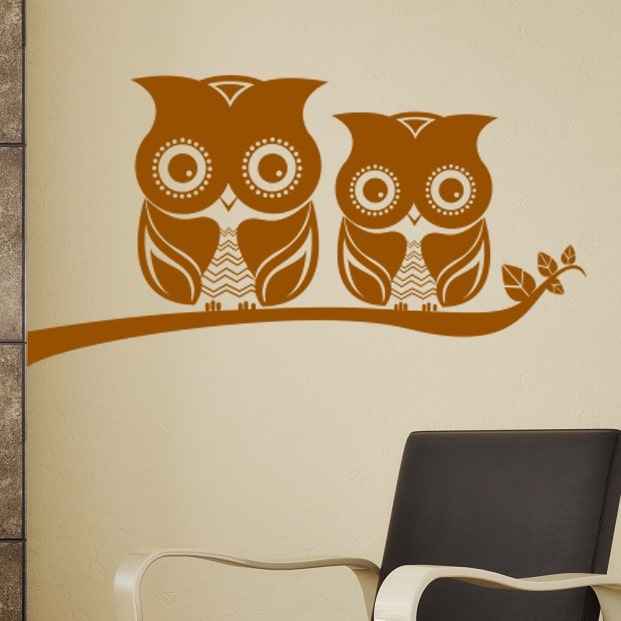 Wallsticker Ugler