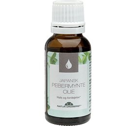 Japansk Pebermynteolie æterisk - 20 ml - Natur Drogeriet