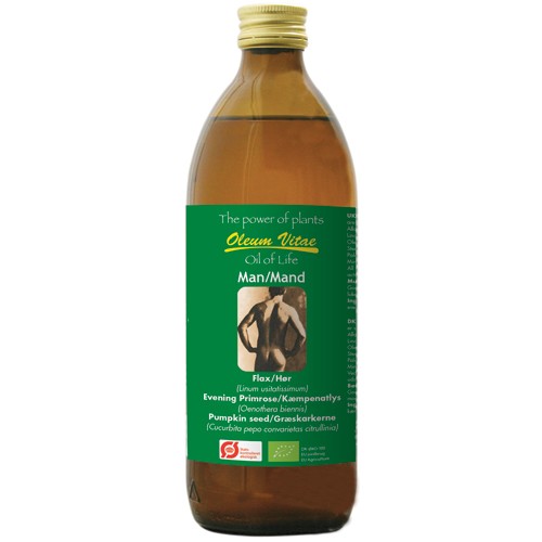 Oil of life mænd omega 3-6-9 Økologisk- 500 ml