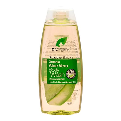 Bath & Shower, Aloe Vera - 250 ml - Dr. Organic