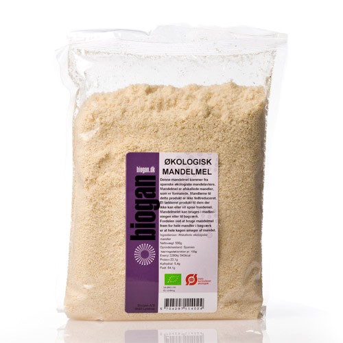 Mandelmel Spanien Økologisk - 500 gr - Biogan